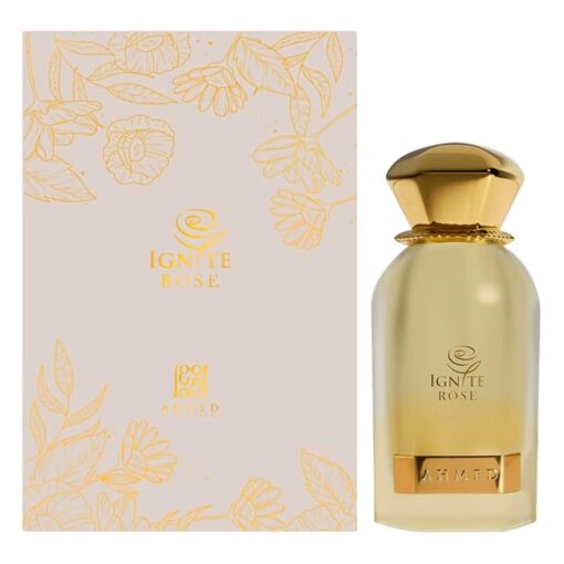 Perfume Ahmed Al Maghribi Ignite Rose Eau de Parfum Unissex 60ml