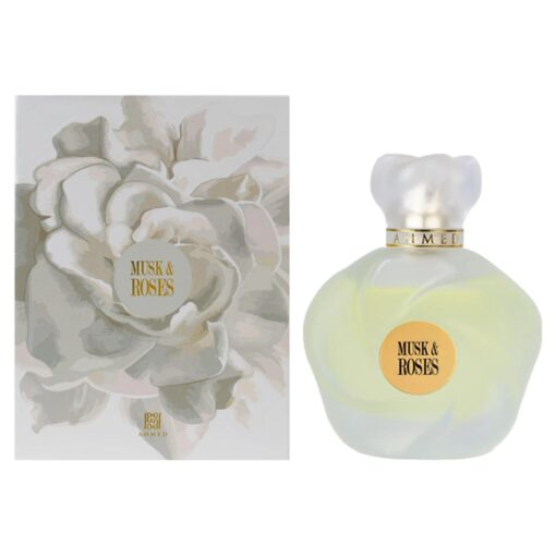 Perfume Ahmed Al Maghribi Musk & Roses Eau de Parfum Feminino 75ml