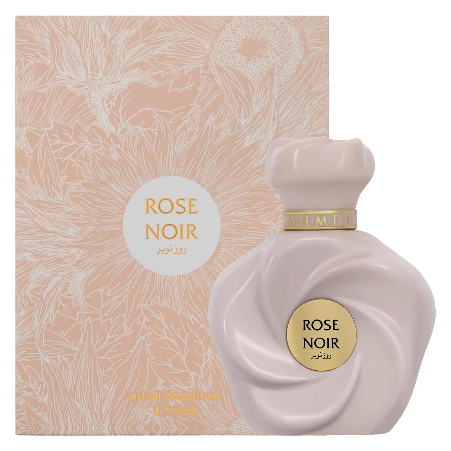 Perfume Ahmed Al Maghribi Rose Noir Extrait De Parfum Femenino 75ml
