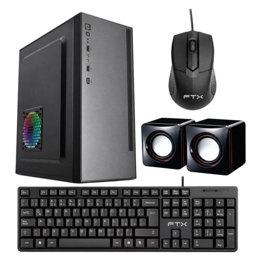 GABINETE KIT FTX PCC-5W3 MOUSE+TECL/PT+SPK ATX/MATX/ITX