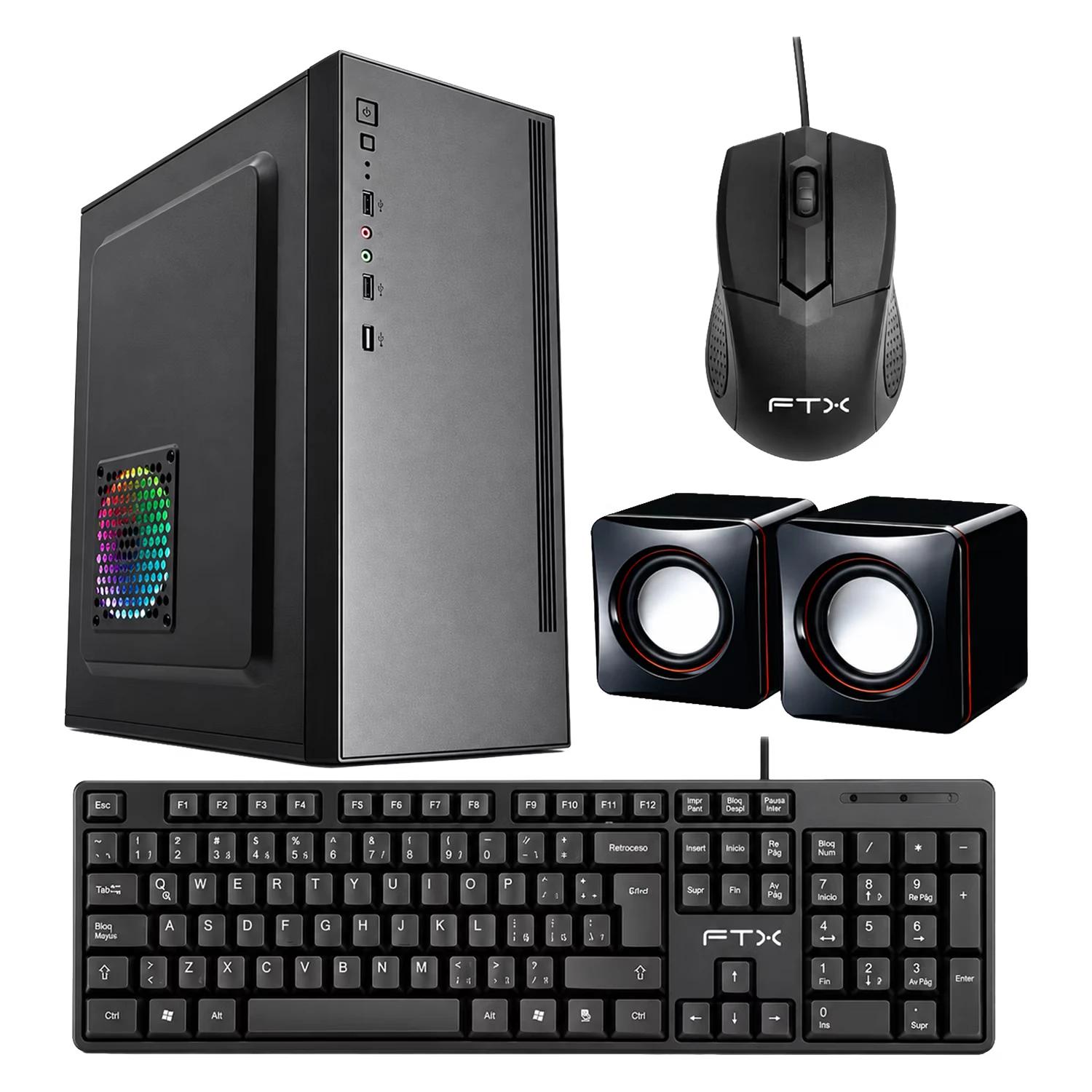 GABINETE KIT FTX PCC-5W3 MOUSE+TECL/PT+SPK ATX/MATX/ITX