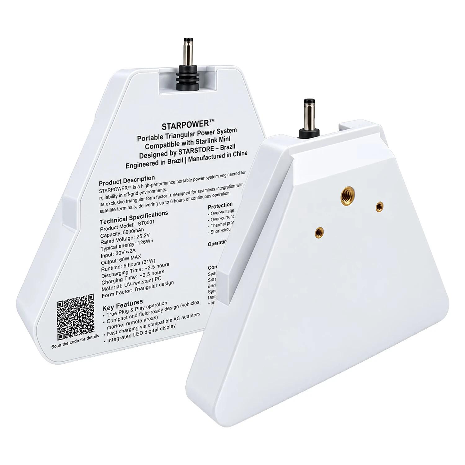 Sistema De Alimentación Portátil Starpower Para Starlink Mini ST0001 Bivolt