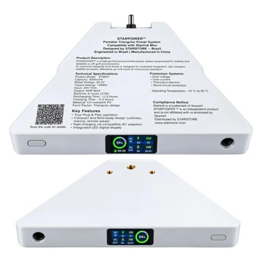 Alternative view of Sistema De Alimentación Portátil Starpower Para Starlink Mini ST0001 Bivolt