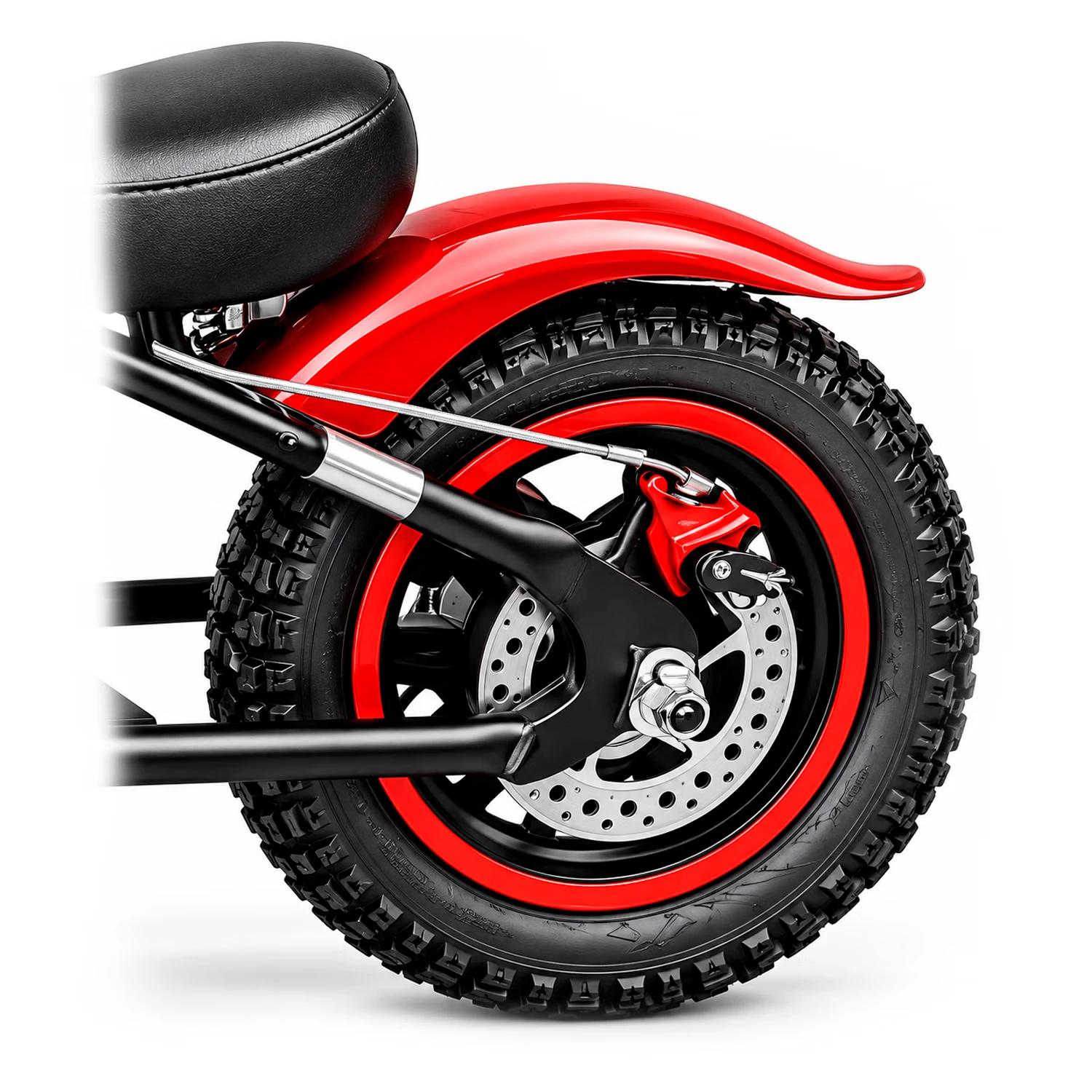 MOTO Elétrica INFANTIL FOSTON X100 HARLEY RED - Imagen 4