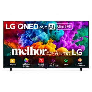 Smart TV LG Mini LED AI QNED85 100QNED85BS 100" 4K Ultra HD webOS - Preto