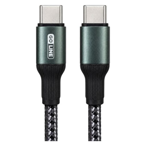 Alternative view of Cabo Goline GL-CC100C66F-B USB-C para USB-C 66W 1 Metro - Cinza