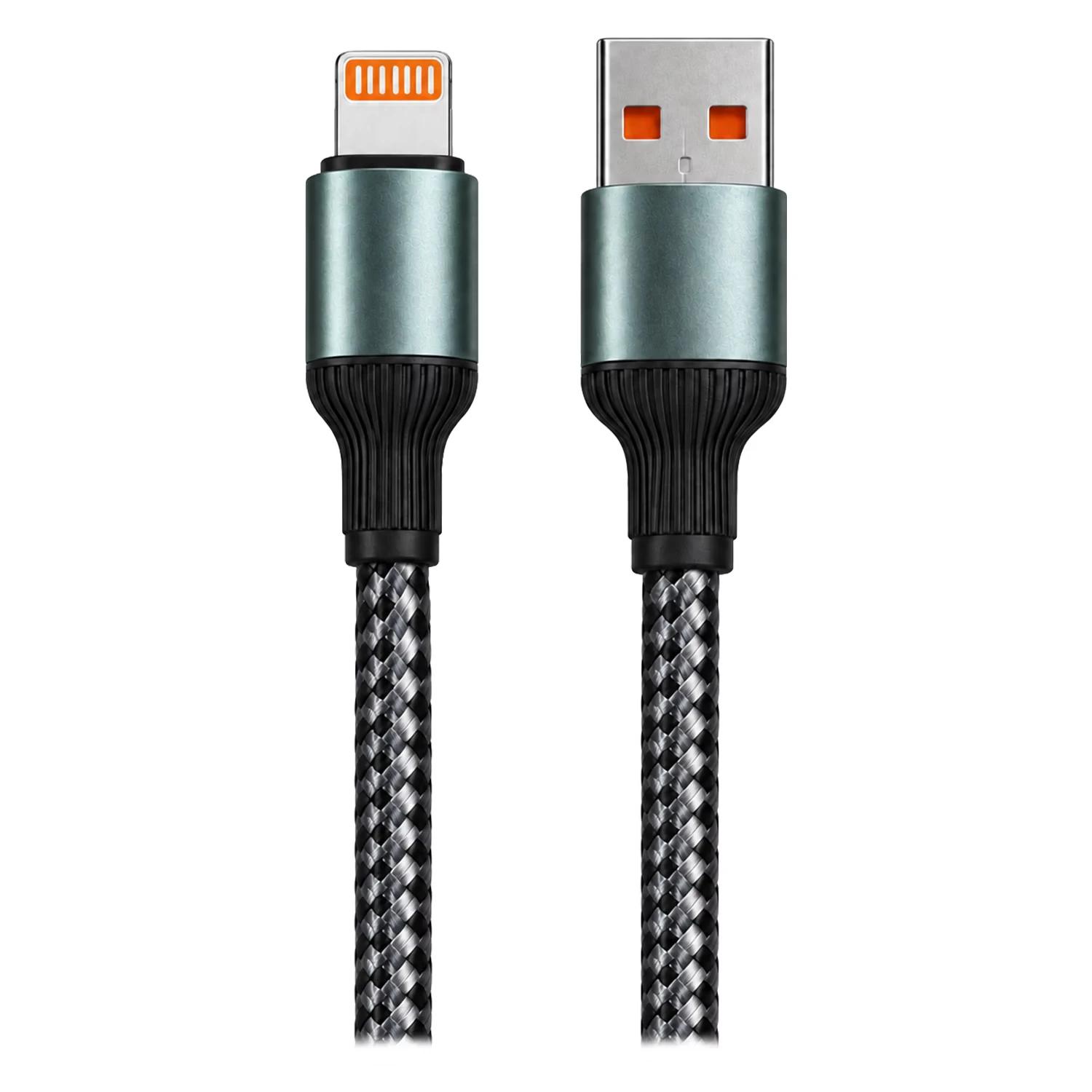 Alternative view of Cable USB GOLINE GL-CA100L15F-B LIGHTNING 15W 1M GREY