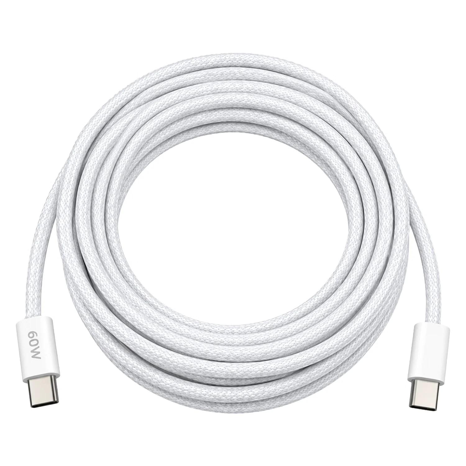 Cable Goline GL-CC200C60F-W USB-C Para USB-C 60W 2 Metros - Blanco - Imagen 3