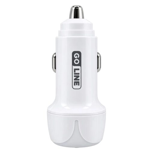 Alternative view of Carregador Veicular Goline GL-CAR20CA-W 20W Dual Port USBA + TypeC - Branco
