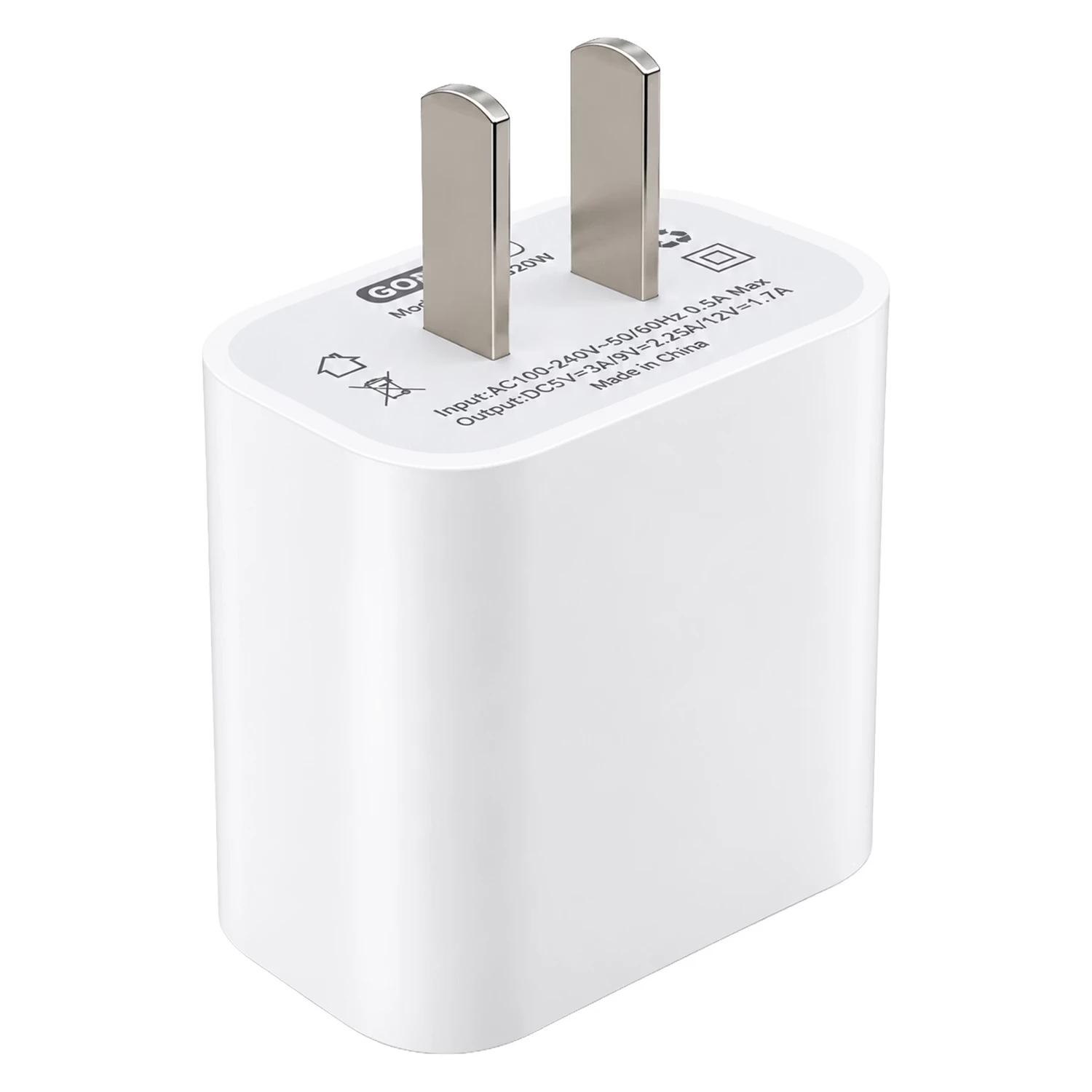 Alternative view of CARREG P/TOMADA GOLINE 20W GL-PAC20-W QUICK CHARGER (TYPE-C) P/USA