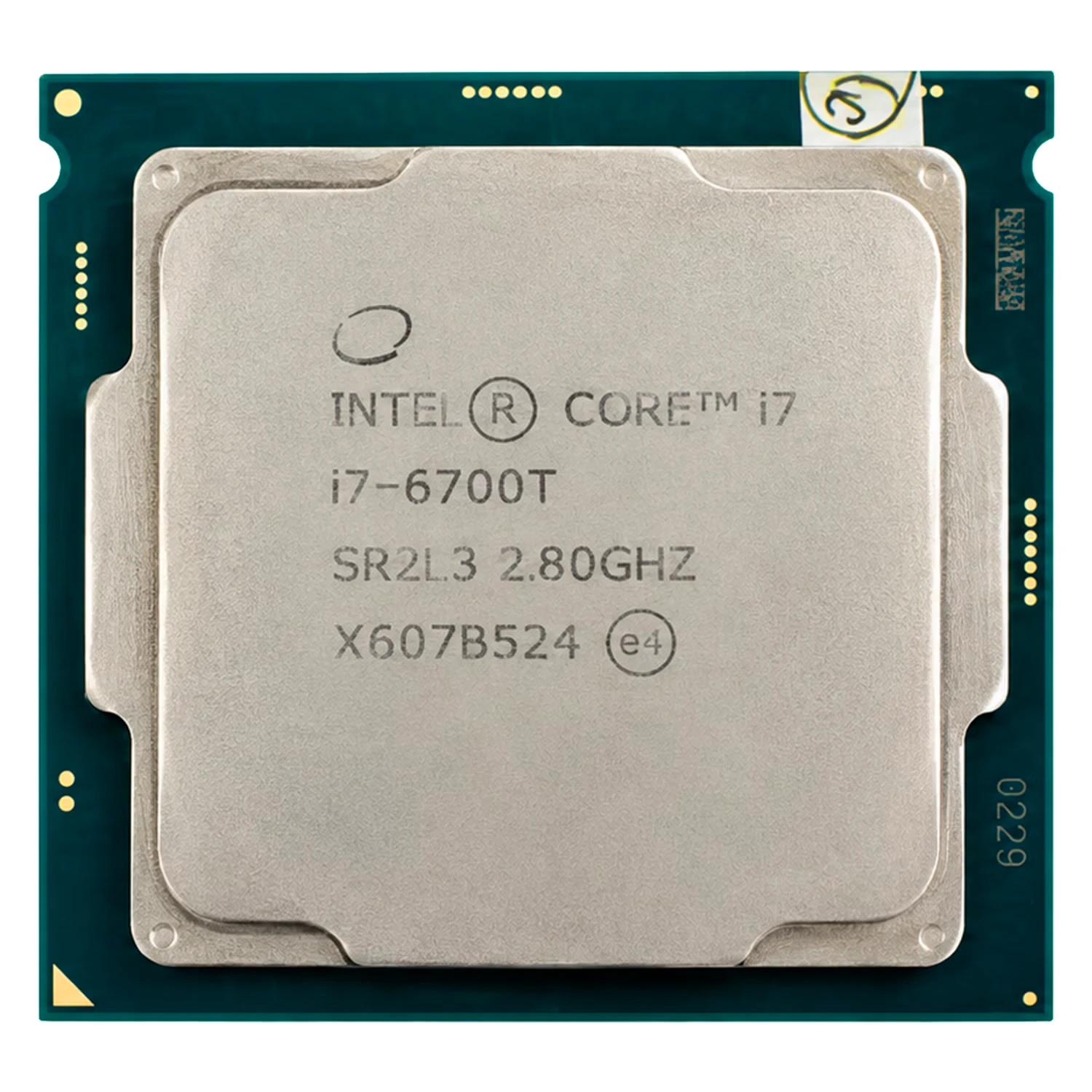 Procesador Intel Core i7-6700T Pull OEM Socket LGA 1151 4 Core 8 Threads Cache 8MB