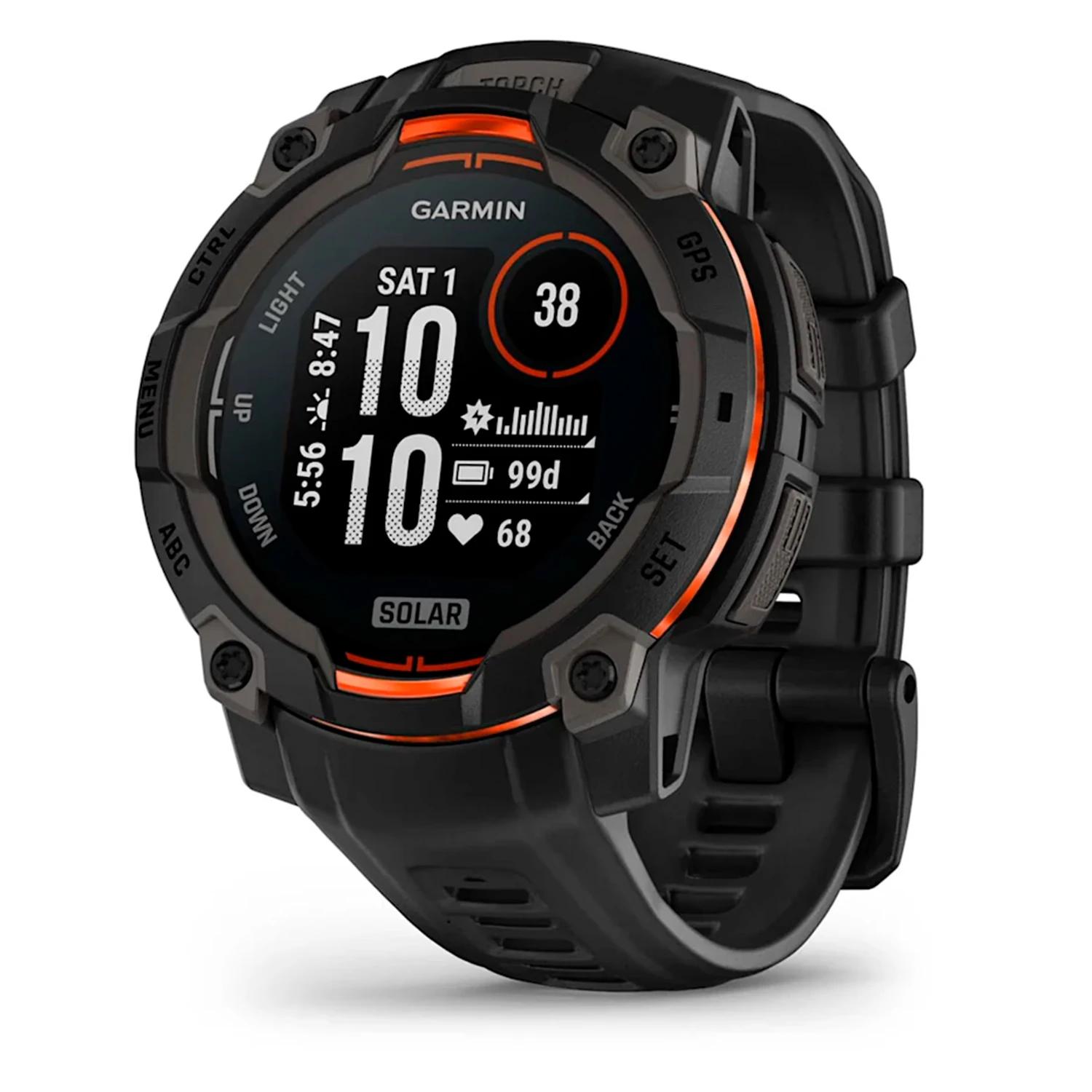 Reloj GARMIN INSTINCT 3 SOLAR 45MM 010-02934-00 - BLACK