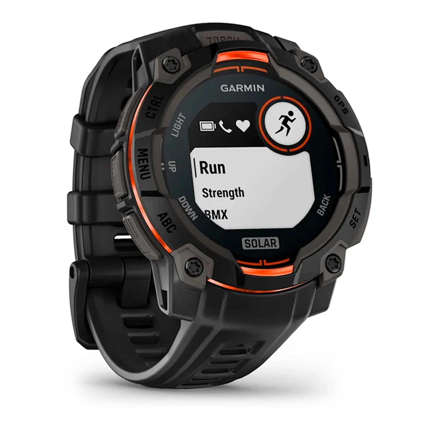 Reloj GARMIN INSTINCT 3 SOLAR 45MM 010-02934-00 - BLACK - Imagen 3