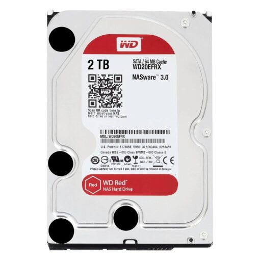 HD Western Digital WD NAS Red Plus Pull 2TB 3.5" SATA 3 5400RPM - WD20EFRX