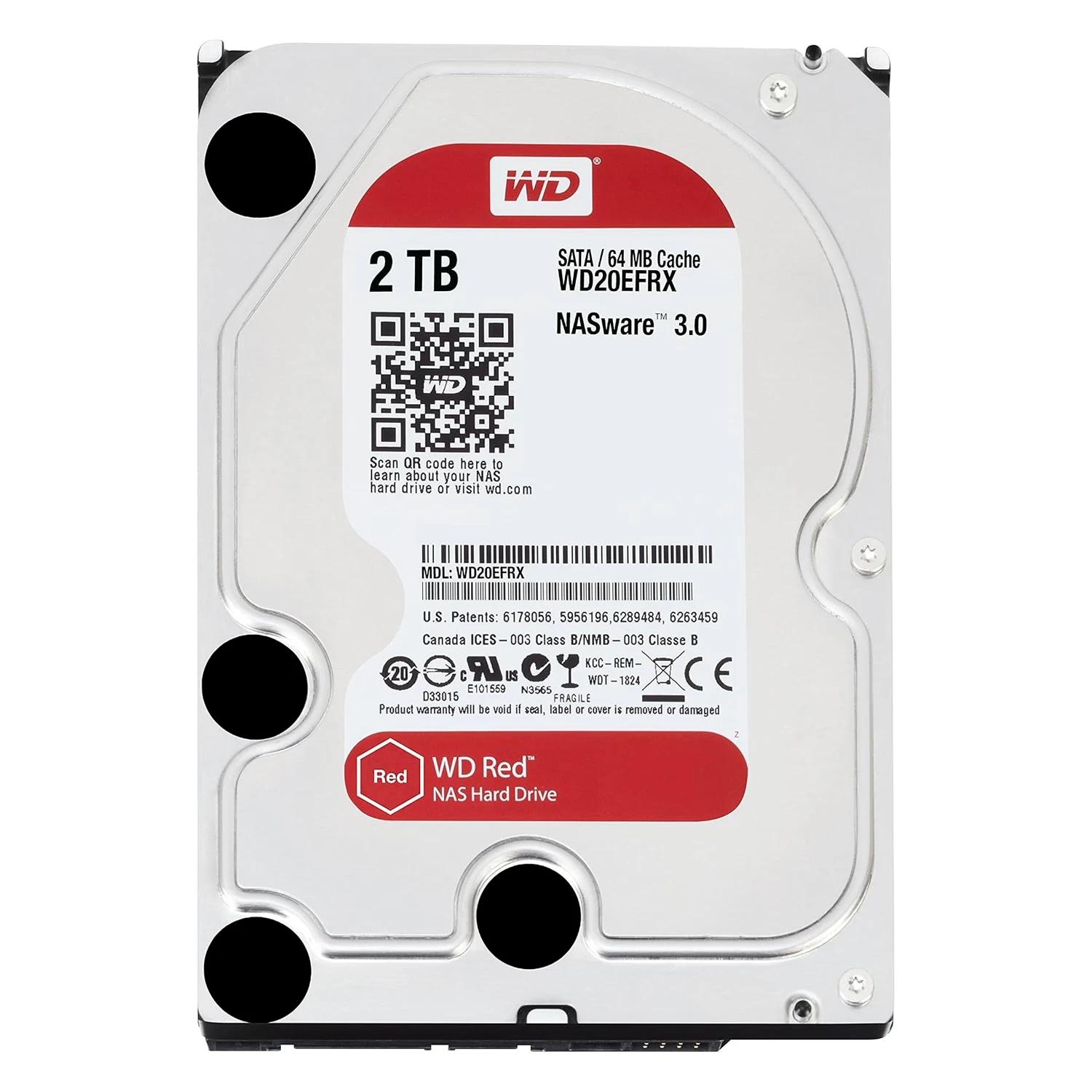 HD Western Digital WD NAS Red Plus Pull 2TB 3.5" SATA 3 5400RPM - WD20EFRX