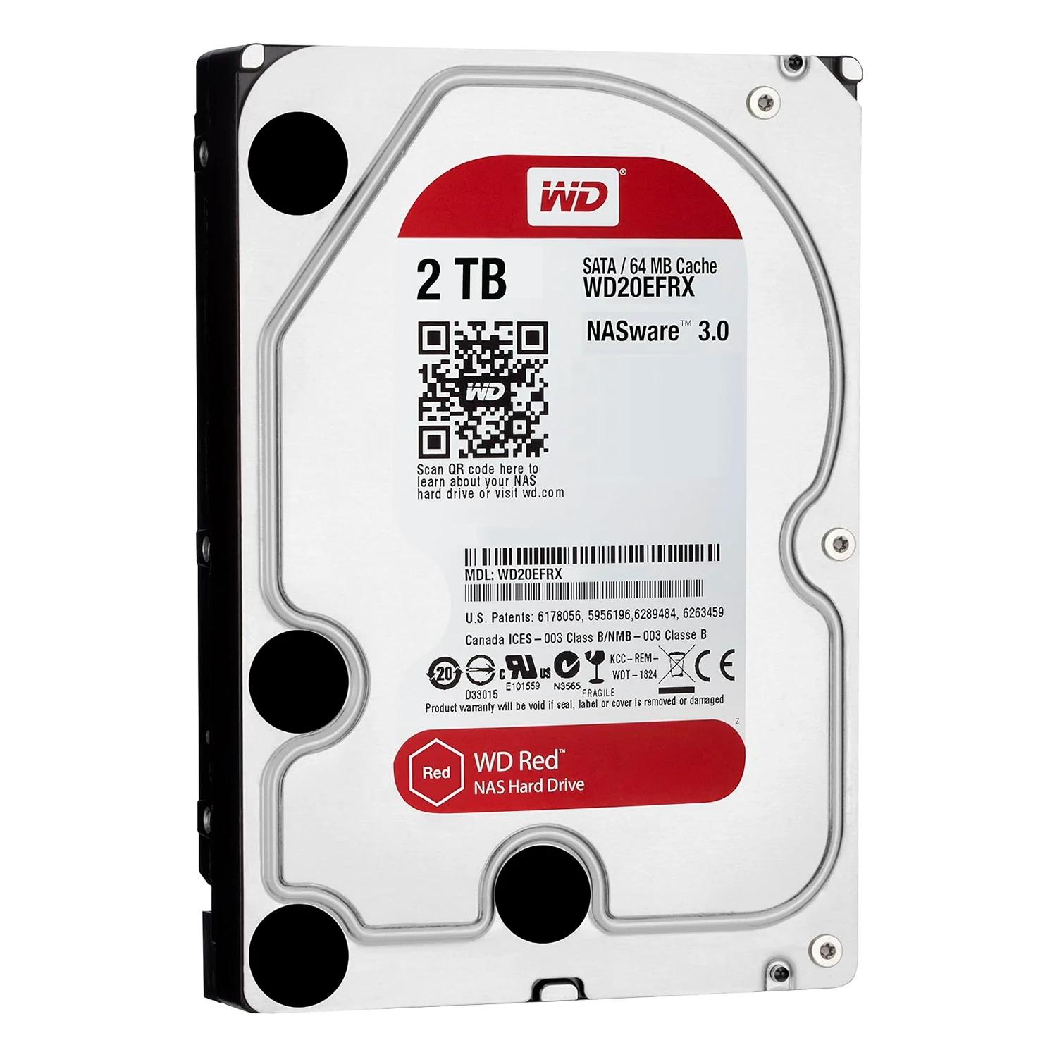 Alternative view of HD Western Digital WD NAS Red Plus Pull 2TB 3.5" SATA 3 5400RPM - WD20EFRX
