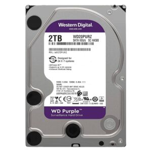 HD Western Digital Purple Pull 2TB 3.5" SATA 3 5400RPM - WD20PURZ - Imagen 3