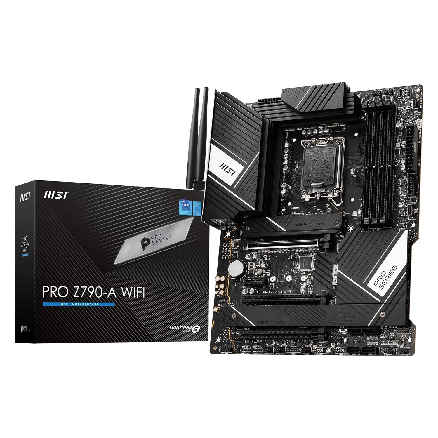 Placa Madre MSI PRO Z790-A WIFI II DDR5 Socket LGA 1700 Chipset Intel Z790 ATX