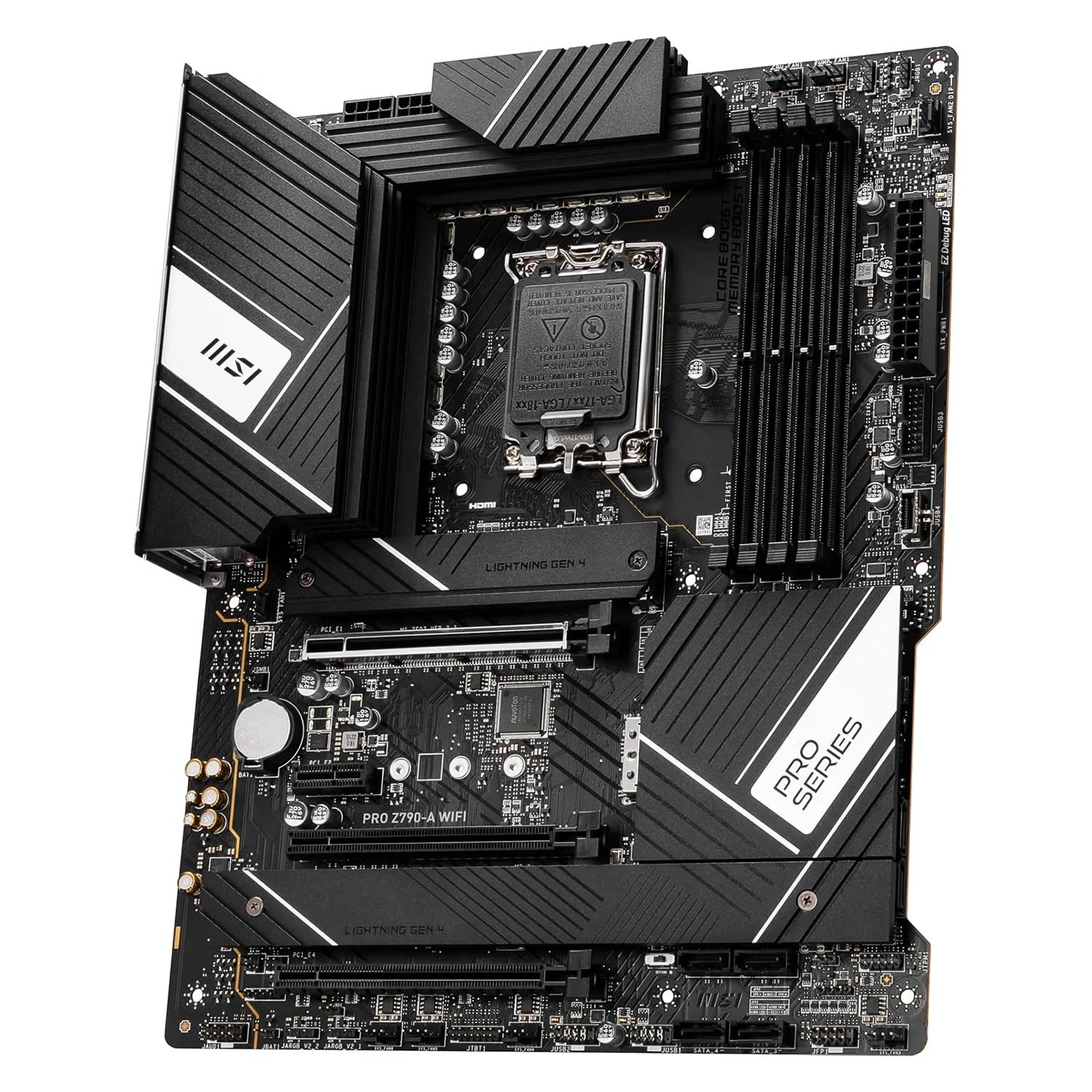 Placa Madre MSI PRO Z790-A WIFI II DDR5 Socket LGA 1700 Chipset Intel Z790 ATX - Imagen 4