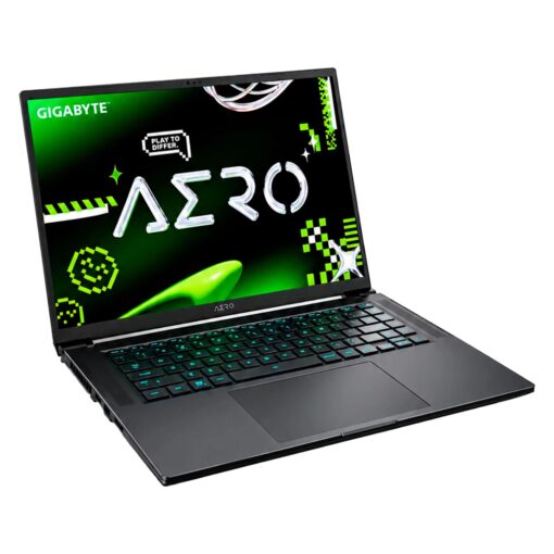 Alternative view of Notebook Gamer Gigabyte AERO X16 AMD Ryzen 7-250 RTX 5060 16GB RAM 1TB SSD Pantalla 16" WQXGA Windows 11 Inglés Negro - 3VHK3USC94AH