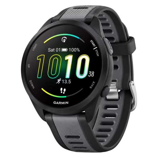 Smartwatch Garmin Forerunner 165 010-02863-AO - Negro Y Gris
