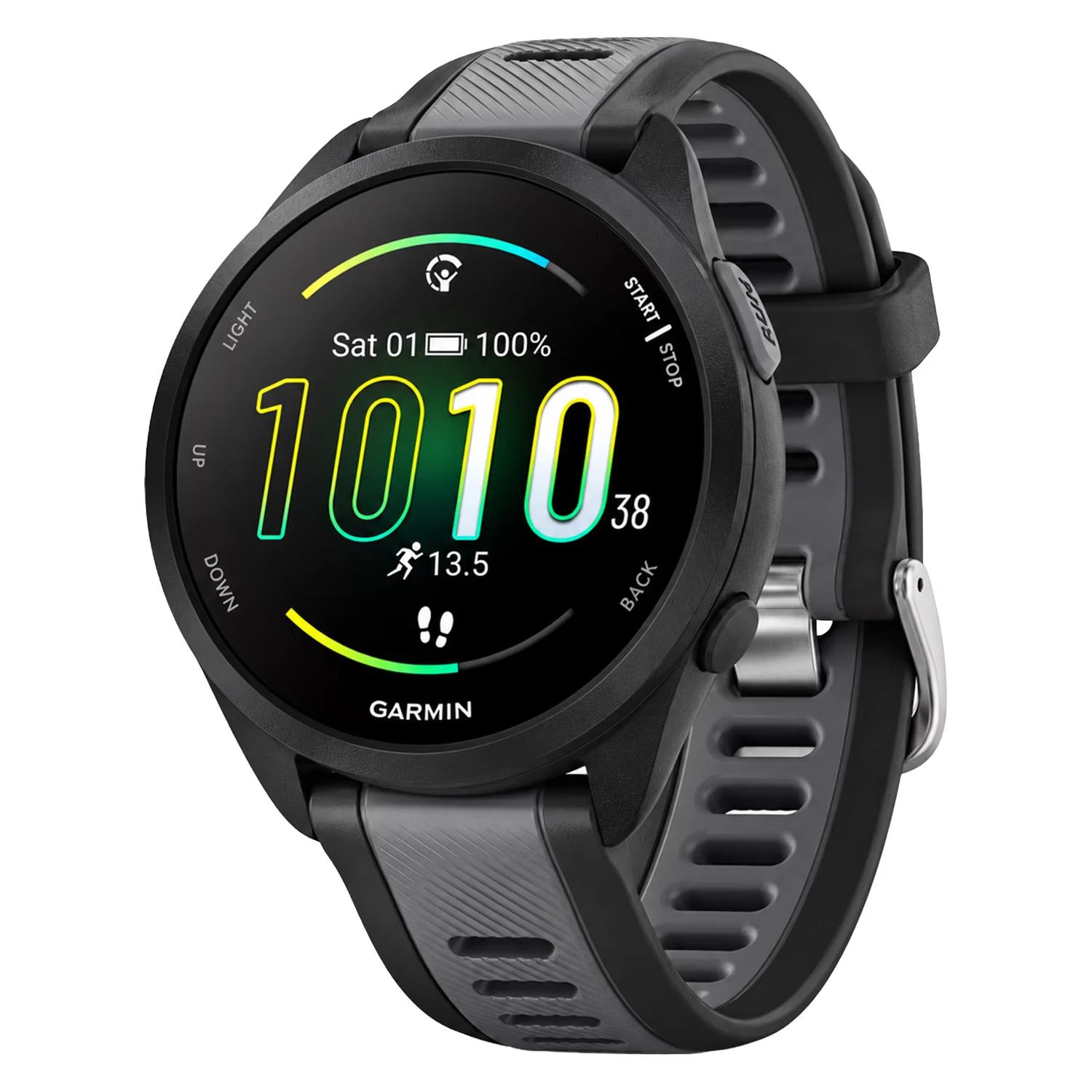 Smartwatch Garmin Forerunner 165 010-02863-AO - Negro Y Gris