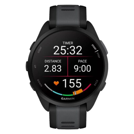 Alternative view of Smartwatch Garmin Forerunner 165 010-02863-AO - Negro Y Gris