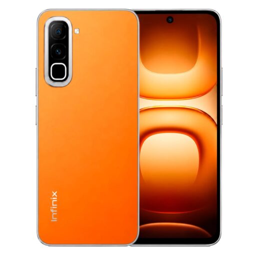 Smartphone Infinix Hot 70 X6895 256GB 4GB RAM Dual SIM NFC Tela 6.78" - Laranja