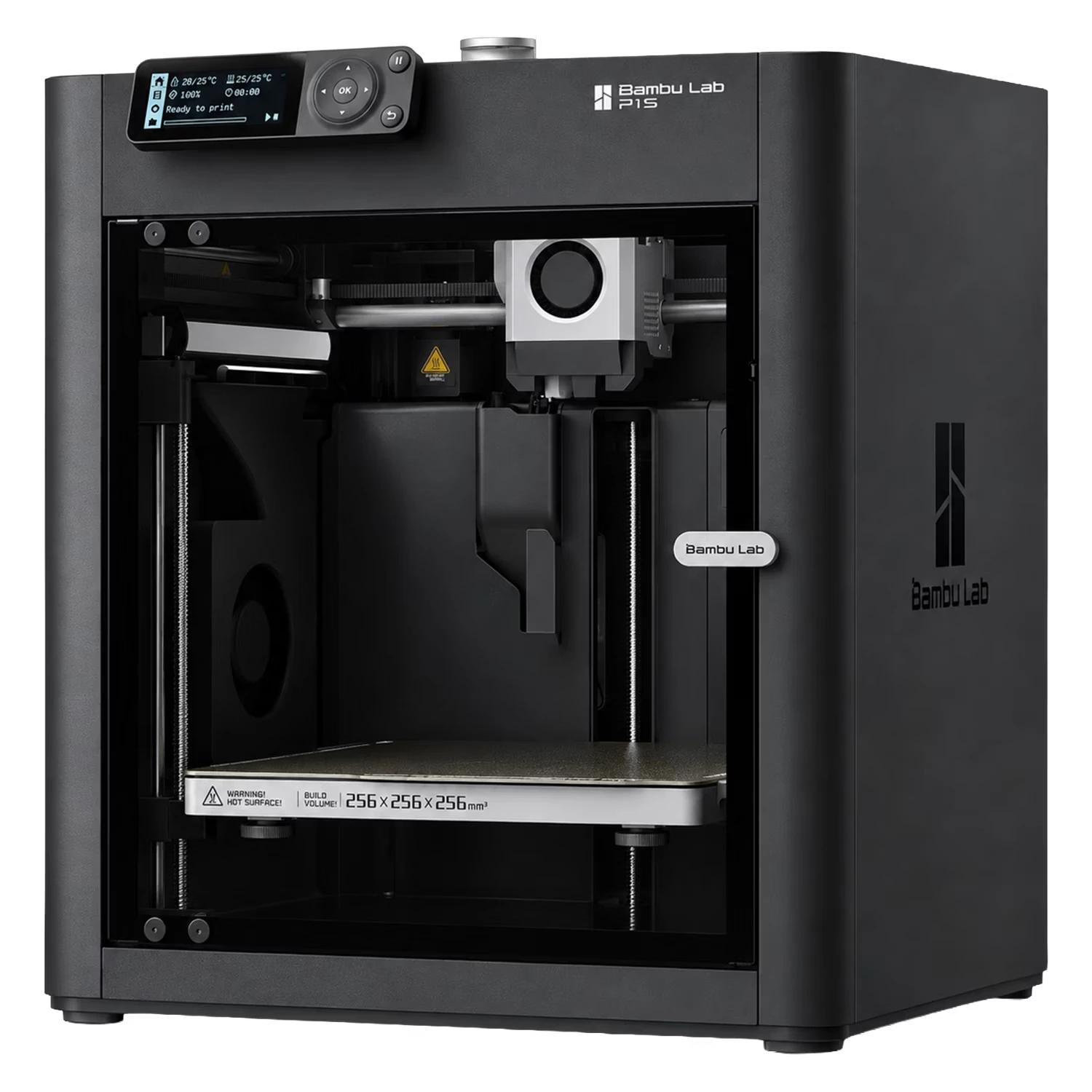 Impressora 3D Bambu Lab P1S  (Volume de Impressão 256x256x256mm) - Bivolt