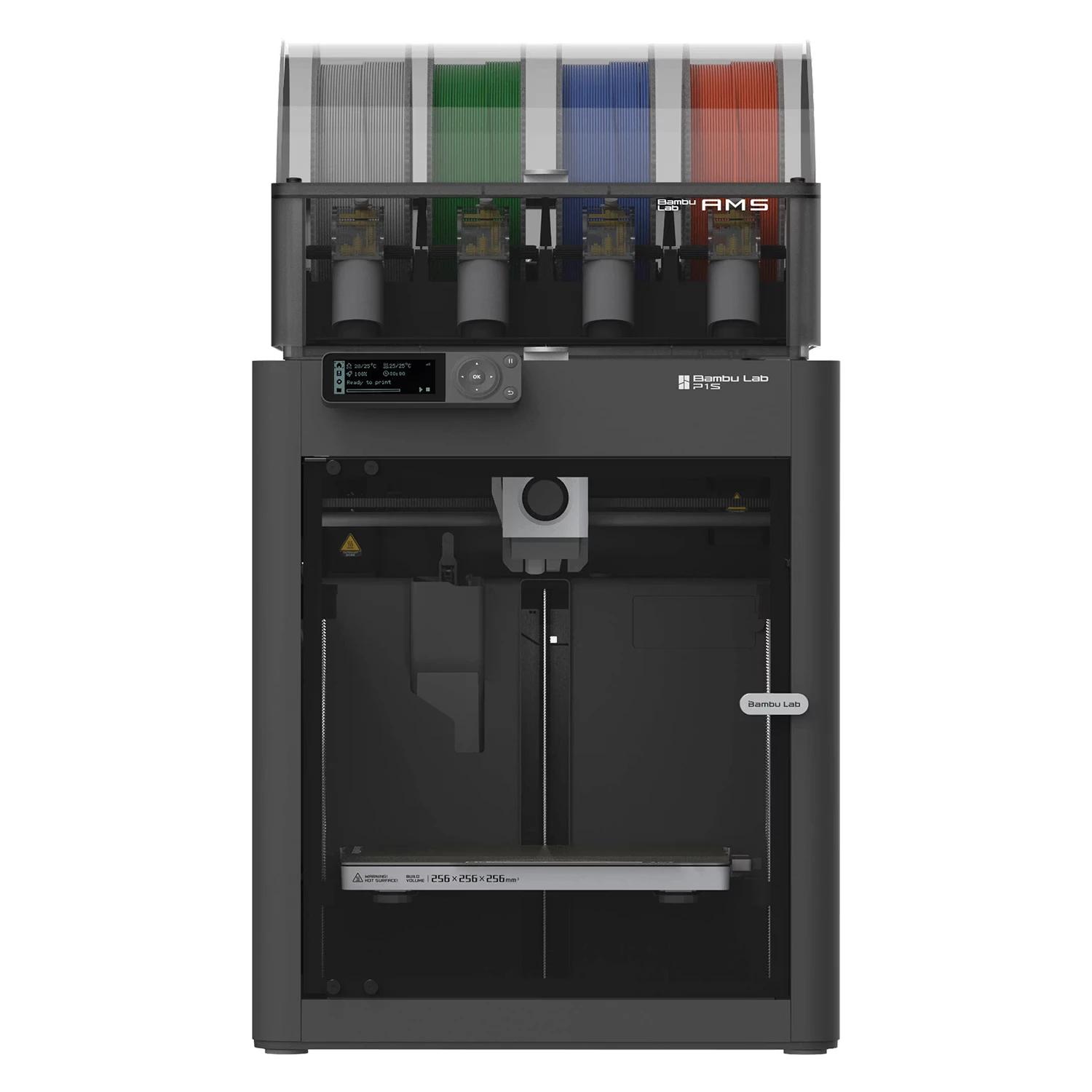 IMP 3D Bambú LAB P1S COMBO AMS MULTICOLOR 500MM/S PF001-U+SA001 BI-VOL - Imagen 2