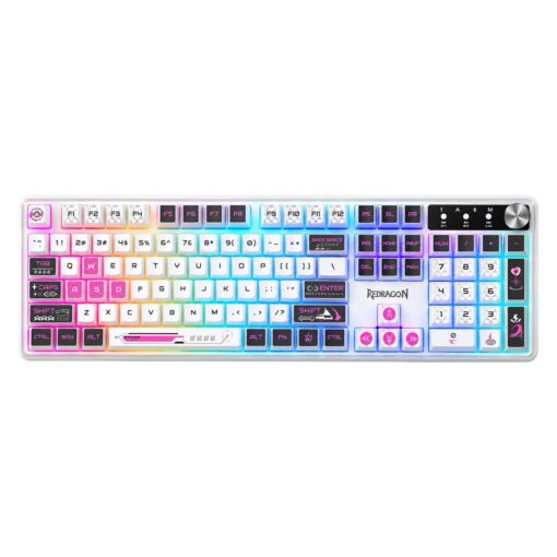 TECLADO REDRAGON K526 WP-WL VOLCANO WIRELESS