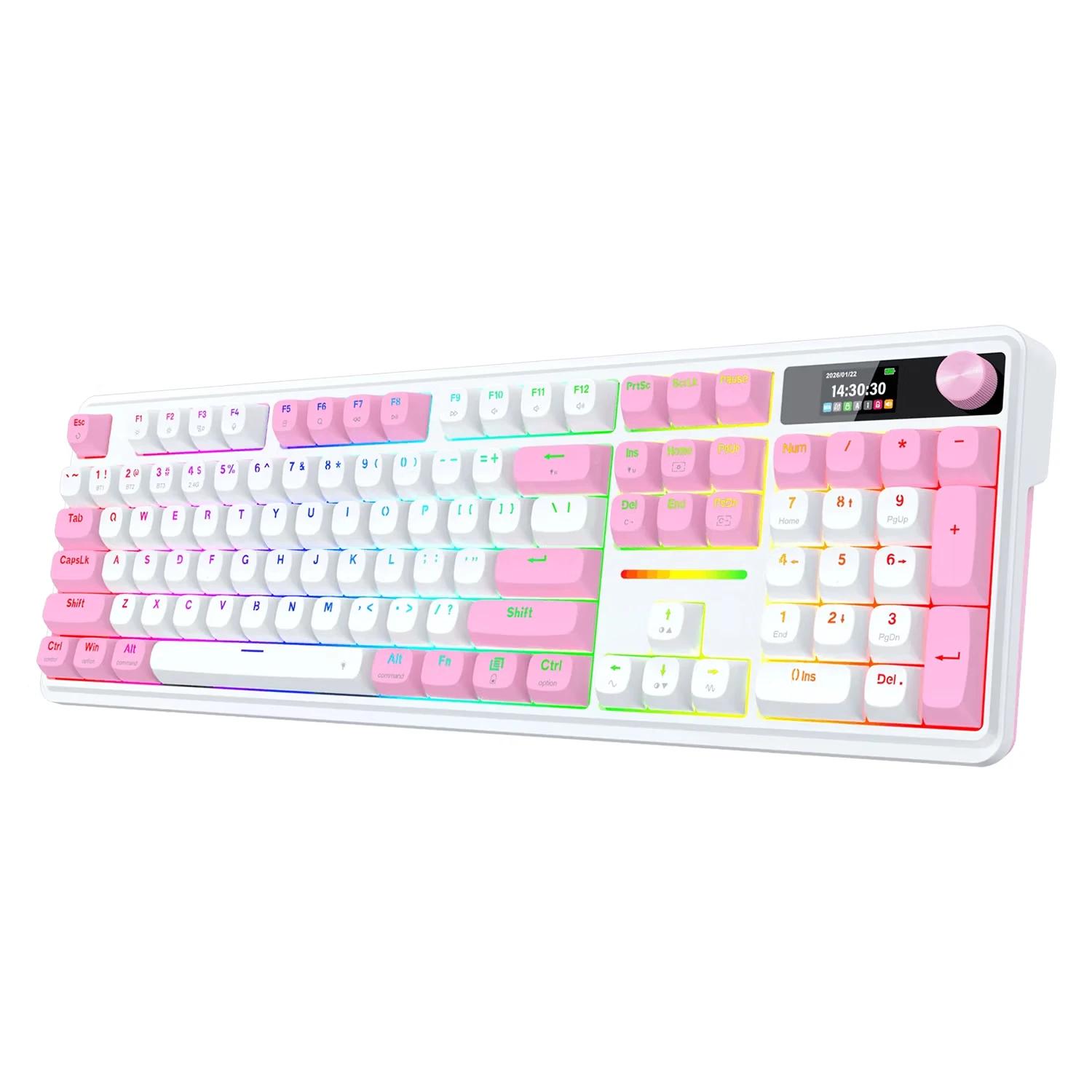 TECLADO REDRAGON K762PK RGB PRO TERRAFLARE WIRELESS - Imagen 3