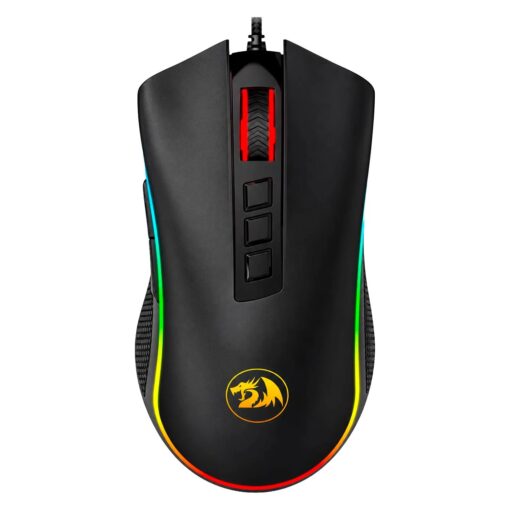 MOUSE REDRAGON M711 V1 COBRA RGB 10000DPI