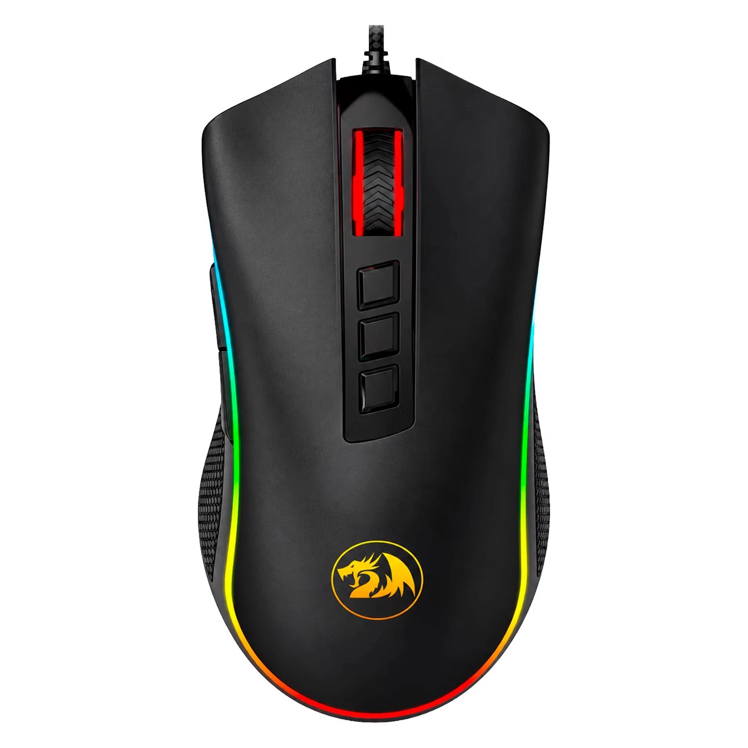 MOUSE REDRAGON M711 V1 COBRA RGB 10000DPI