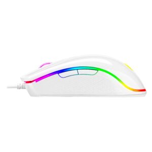 Mouse Gamer Redragon Cobra M711W RGB 10000 DPI USB - Blanco - Imagen 4