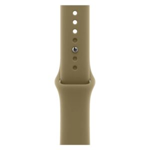 Apple Watch Series 12 MJEU4LS/A Caixa Alumínio 46mm Bronze Escuro - Esportiva Oliva M/L - Imagen 4