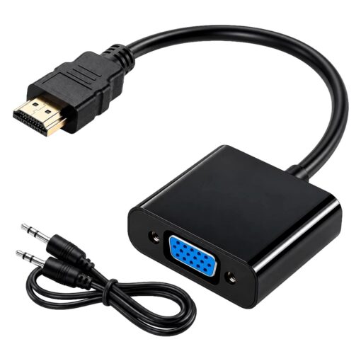 Adaptador HDMI Krab KBHDV34 para VGA - Preto