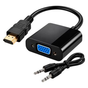 Adaptador HDMI Krab KBHDV34 para VGA  - Preto - Imagen 3