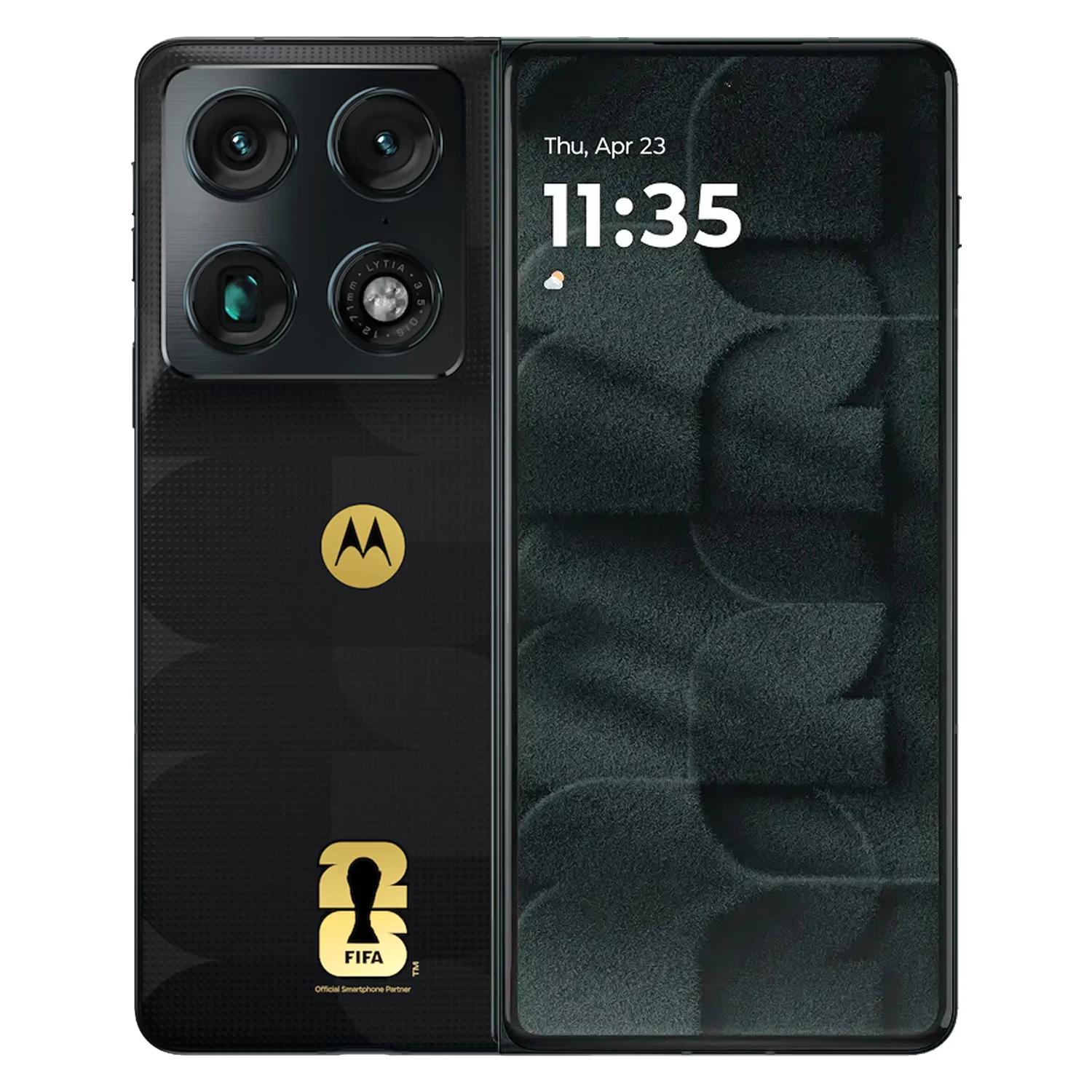 Smartphone Motorola Razr Fold FIFA World Cup 26 Collection XT2651-1 1TB 16GB RAM Dual SIM Tela 8.1" - Preto
