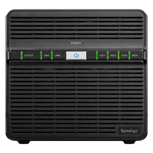 Alternative view of Servidor NAS Synology Disktation DS423 DDR4 Realtek RTD1619B 4 Baias - Negro