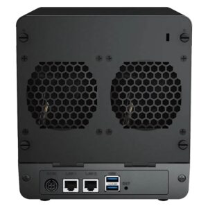Servidor NAS Synology Disktation DS423 DDR4 Realtek RTD1619B 4 Baias - Negro - Imagen 4