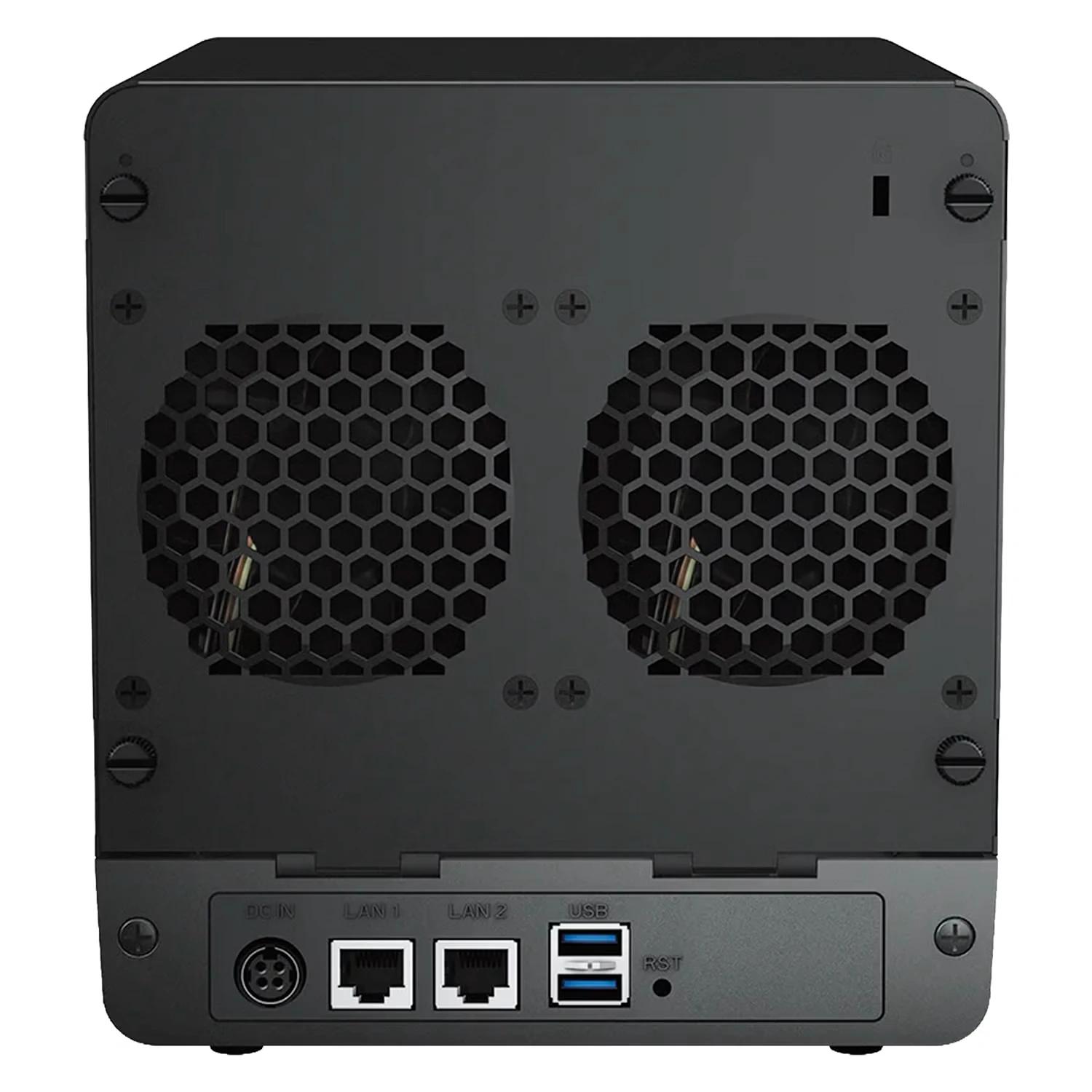 Servidor NAS Synology Disktation DS423 DDR4 Realtek RTD1619B 4 Baias - Negro - Imagen 4