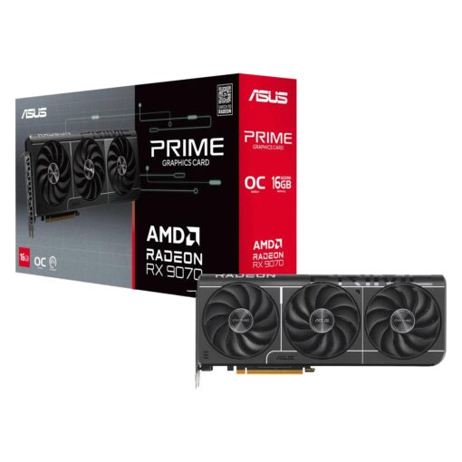 Placa De Video ASUS AMD Radeon RX-9070GRE 12GB GDDR6 - RX9070GRE-012G