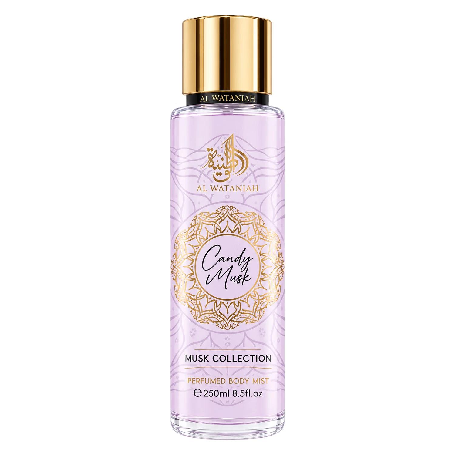 Body Splash Al Wataniah Candy Musk Feminino 250ml