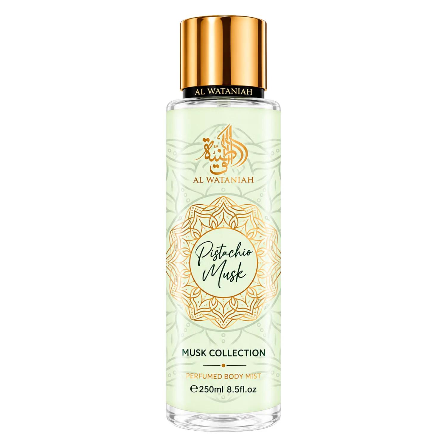 Body Splash Al Wataniah Pistachio Musk Unissex 250ml