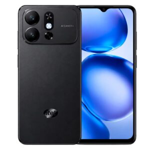 Smartphone itel A100Cs A6611L 128GB 4GB RAM Dual SIM Tela 6.6" - Preto