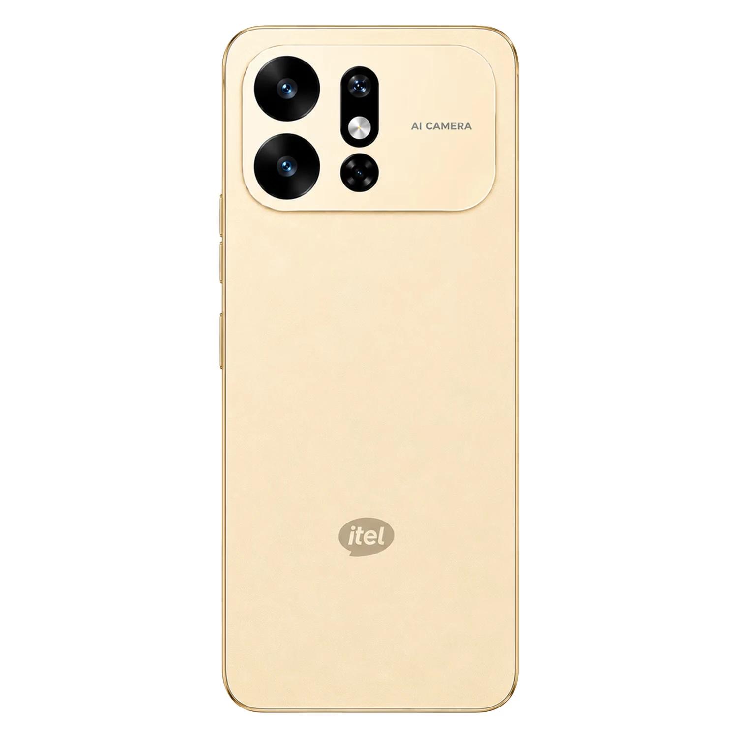 Smartphone itel A100Cs A6611L 128GB 4GB RAM Dual SIM Tela 6.6" - Laranja - Imagen 3