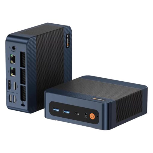 Mini PC Bosgame E7 Intel Core i3-100U 512GB SSD 16GB RAM - Azul