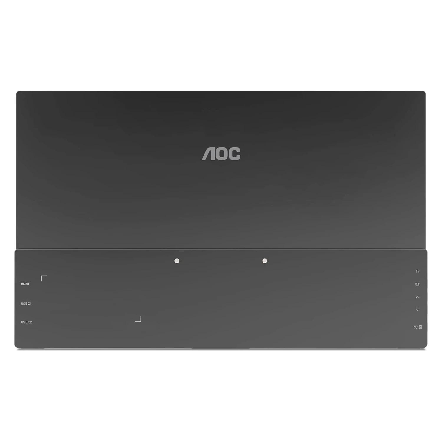Monitor Portátil AOC 16T20 15.6" Full HD 60Hz USB-C - Preto - Imagen 5