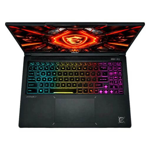 Alternative view of Notebook Gamer MSI Crosshair 16 HX Intel Core i9-14900HX RTX 5060 8GB 16GB RAM 512GB SSD Tela 16" QHD+ Windows 11 Inglês Preto - E14WFK-035US